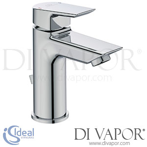 Ideal Standard Tesi One Hole Basin Mixer with Pop-Up Waste - Nov 2015 to Dec 2020 - Spare Parts A6557AA GEN1